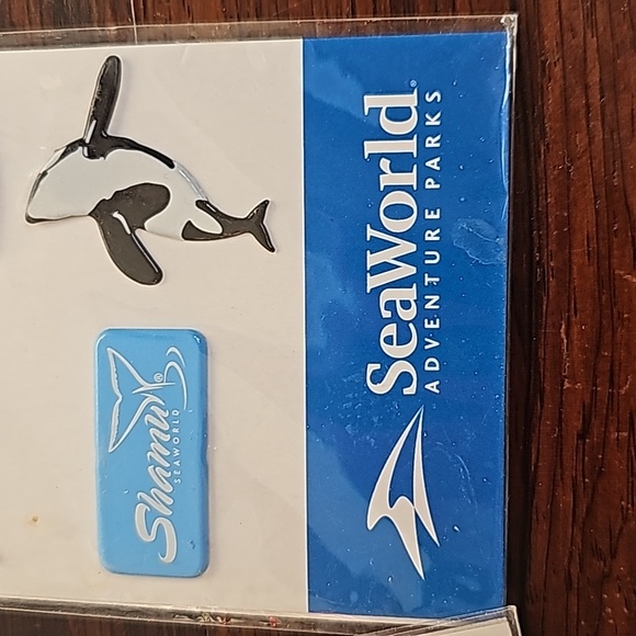 NEW 6 sheets total 35 SeaWorld brads stickers scrapbooking - Picture 10 of 14